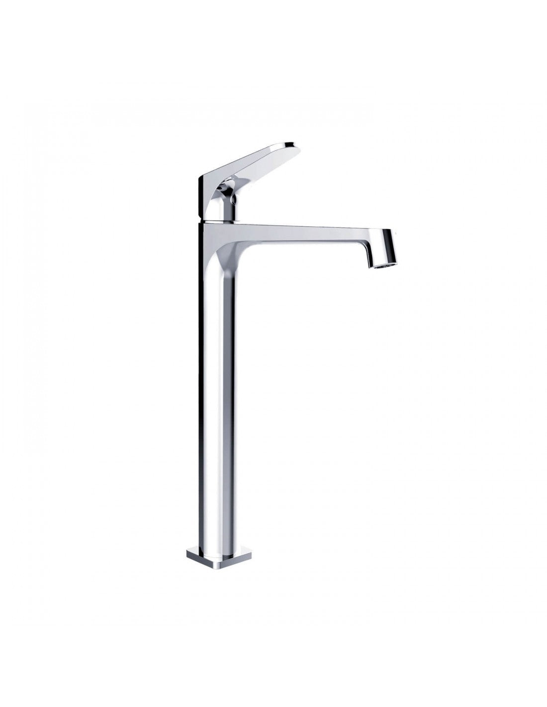 Baterie lavoar cu pipa inalta pentru baie SPARKE model BIANCO 02 CHROME