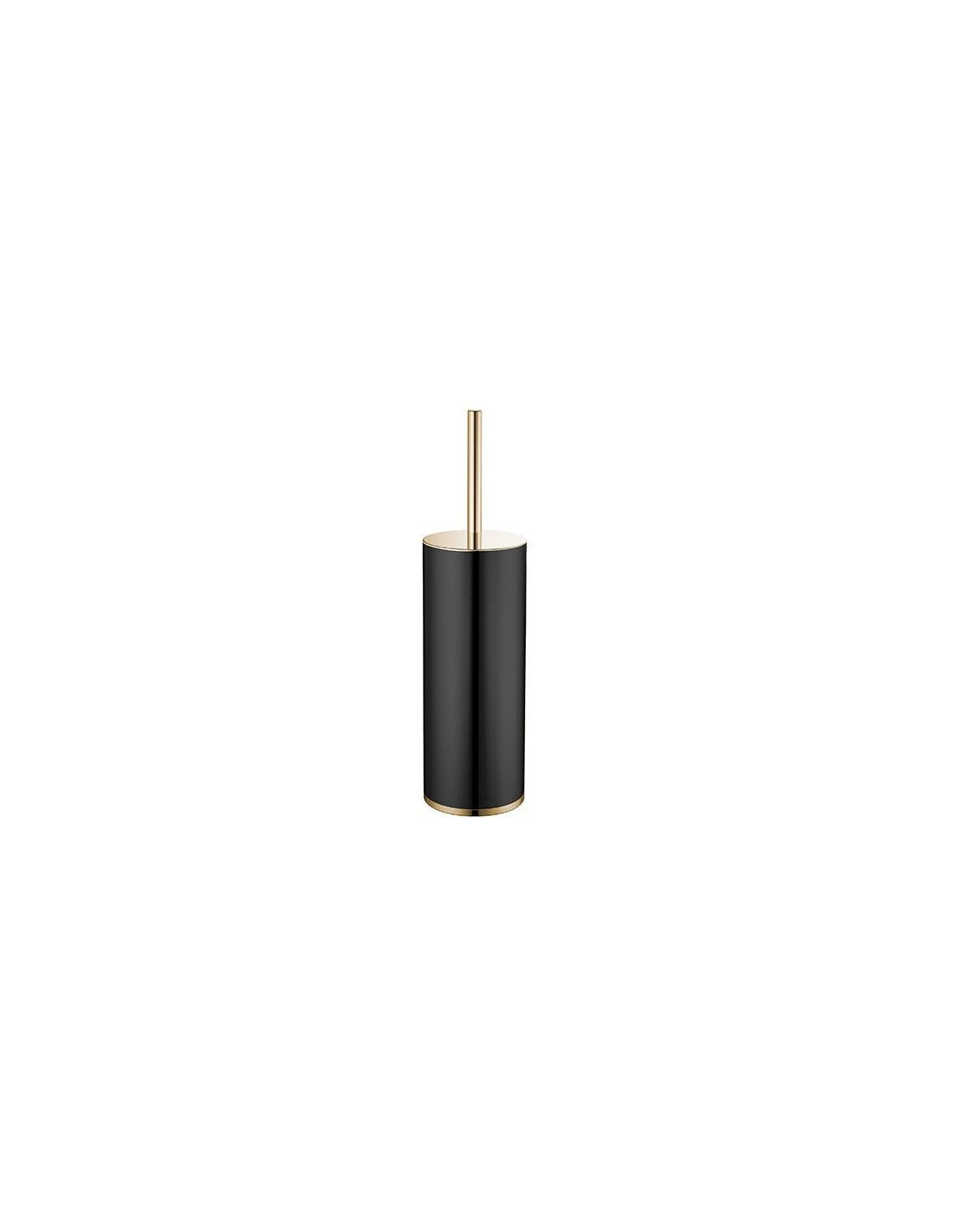 Suport cu perie de toaleta WC SPARKE model LUSTA 06 BLACK-GOLD